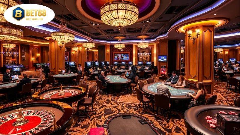Sảnh Casino Bet88 – Thế giới cá cược đỉnh cao người chơi Việt 7 Sảnh Casino Bet88 – Thế giới cá cược đỉnh cao người chơi Việt